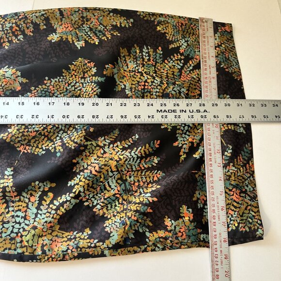 The Limited Womens Petite Floral Brown Leaf Pattern Sleeveless Dress Size 6 - Picture 6 of 10